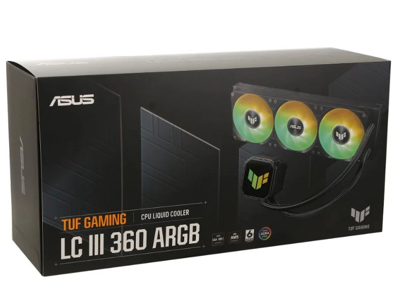 Система водяного охлаждения Asus TUF Gaming LC III 360 ARGB 90RC0191-B0EAY0 купить,85211