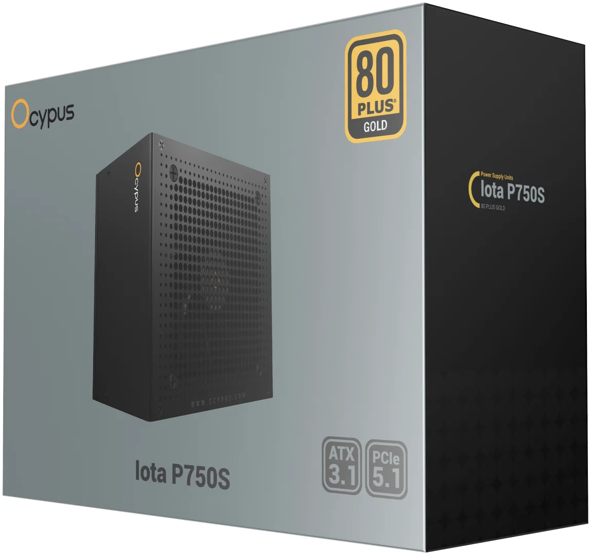 Блок питания Ocypus Delta P750S Iota-P750S-GFFBK025X-EU купить,40435