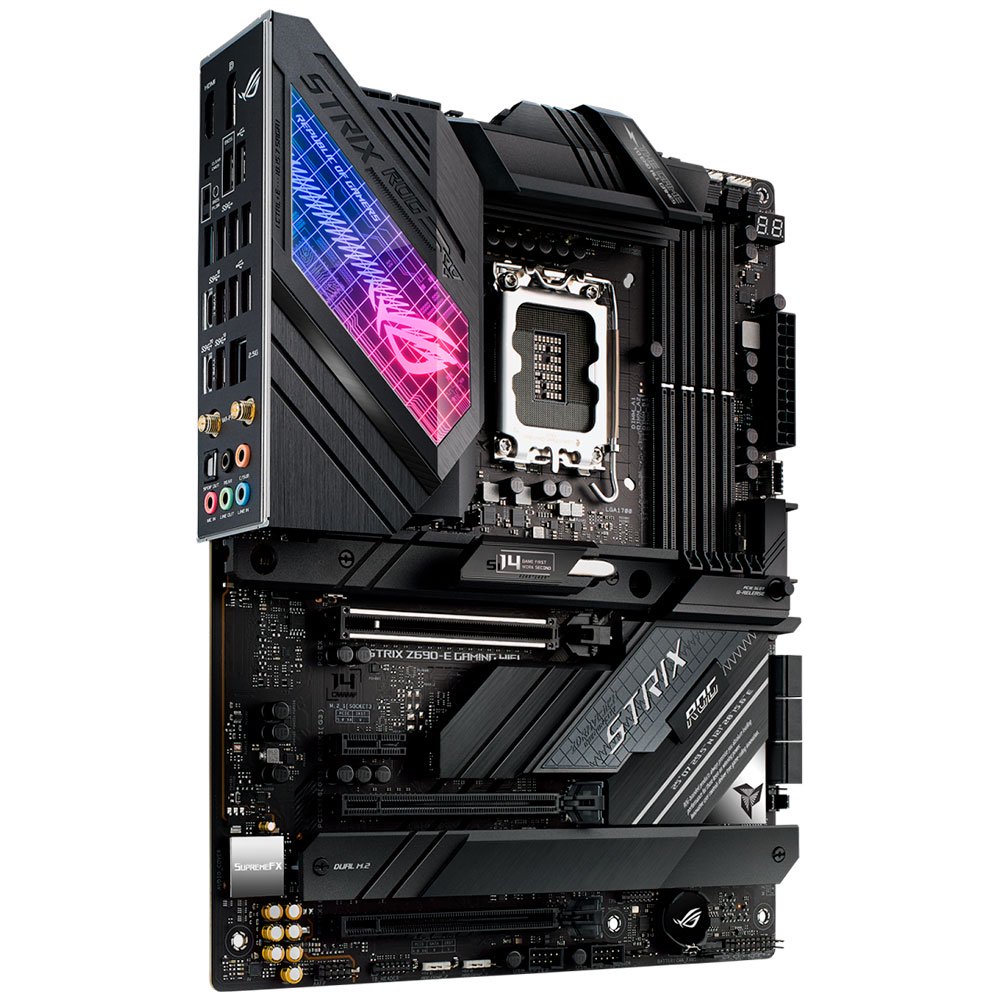 Материнская плата Asus ROG STRIX Z690-E Gaming WIFI - ForteMarket Материнская плата Asus ROG STRIX Z690-E Gaming WIFI купить,0