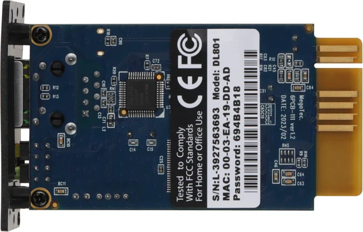 Внутренняя сетевая карта SNMP Na+ 2069980