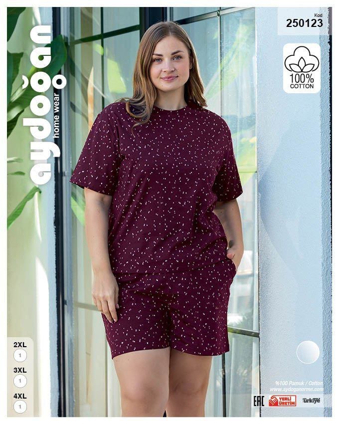 Шорты Audogan 4XL бордовые