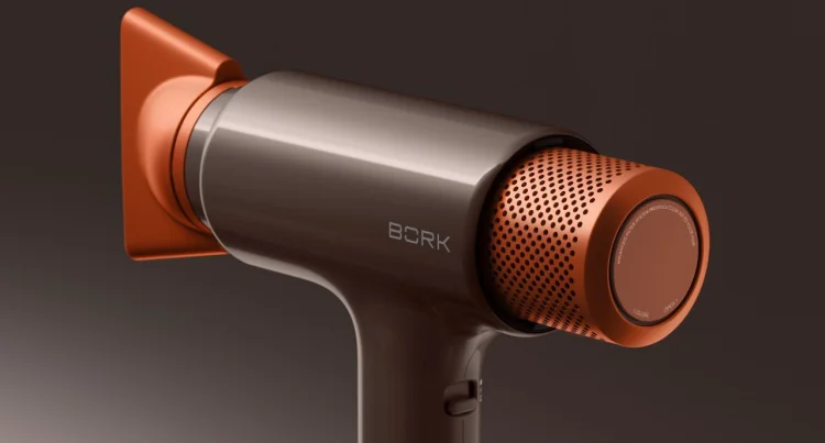 Фен-стайлер BORK F732 gg/or оранжевый купить,NaN