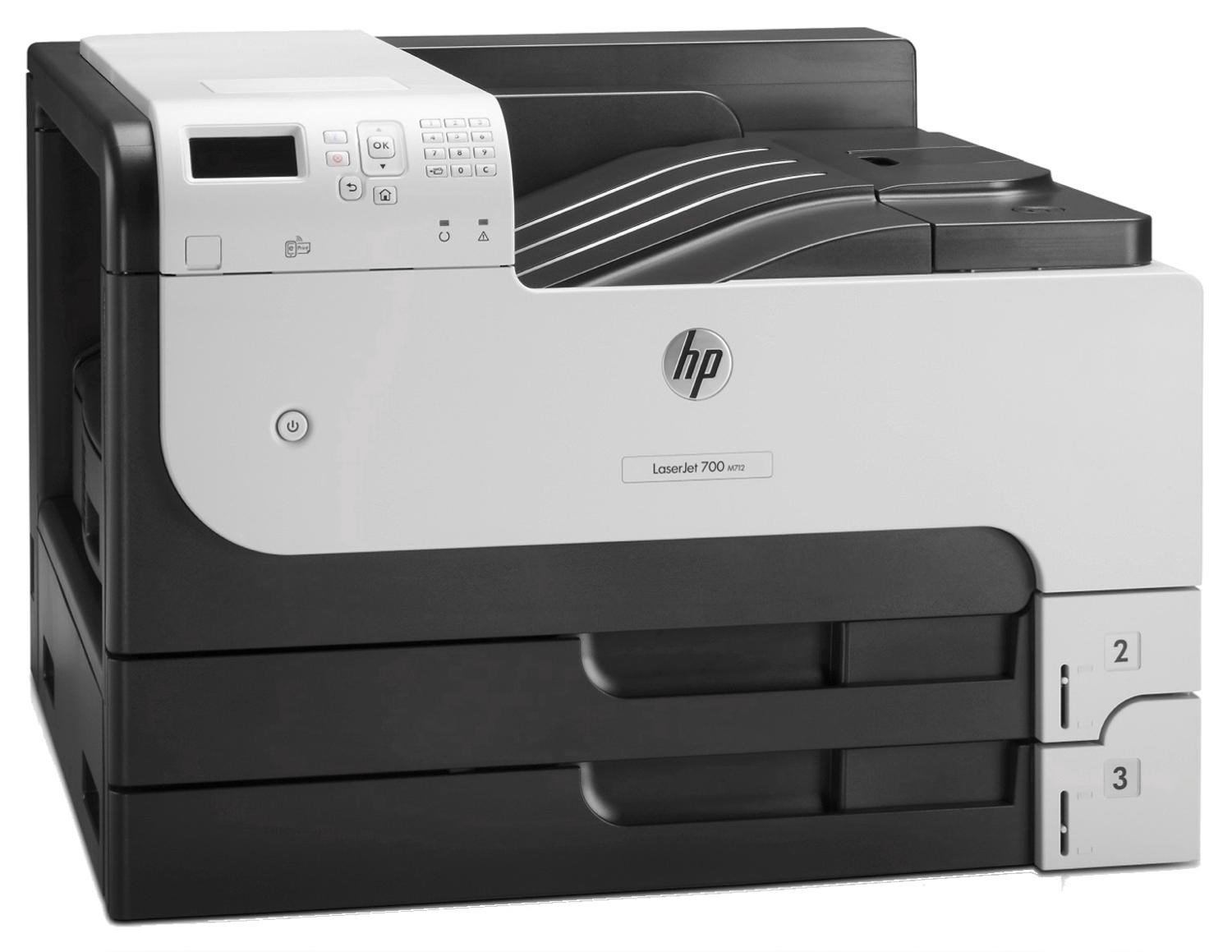 Принтер лазерный HP LaserJet Enterprise 700 M712dn черно-белый
