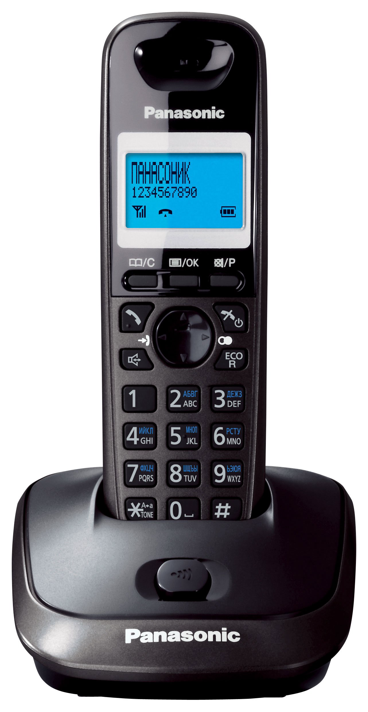 Радиотелефон Panasonic KX-TG2511CAT черный купить,NaN