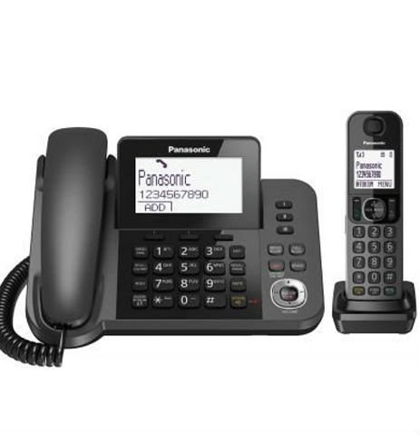 Радио-телефон Panasonic KX-TGF320UCM черный купить,NaN