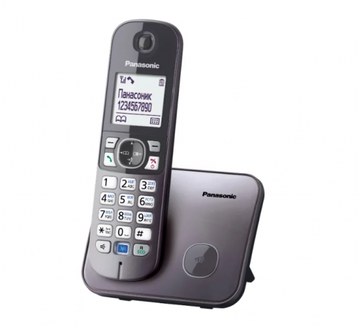 Радиотелефон Panasonic KX-TG6811CAM серый