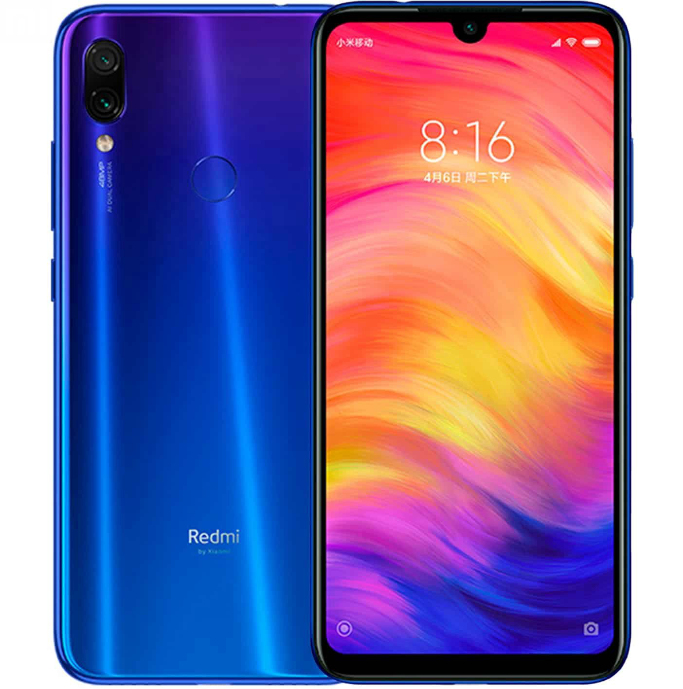 Смартфон Xiaomi Redmi Note 7 128Gb Neptune Blue купить,NaN
