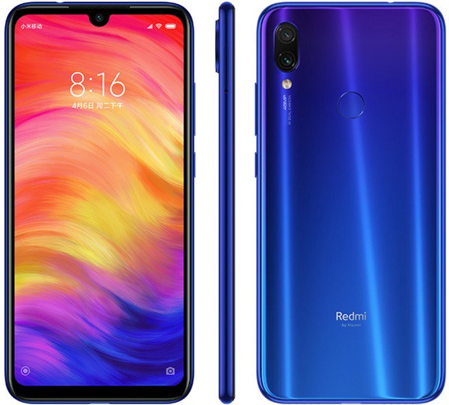 Смартфон Xiaomi Redmi Note 7 128Gb Neptune Blue купить,NaN