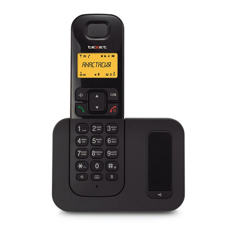 Радиотелефон Texet TX-D6605A черный