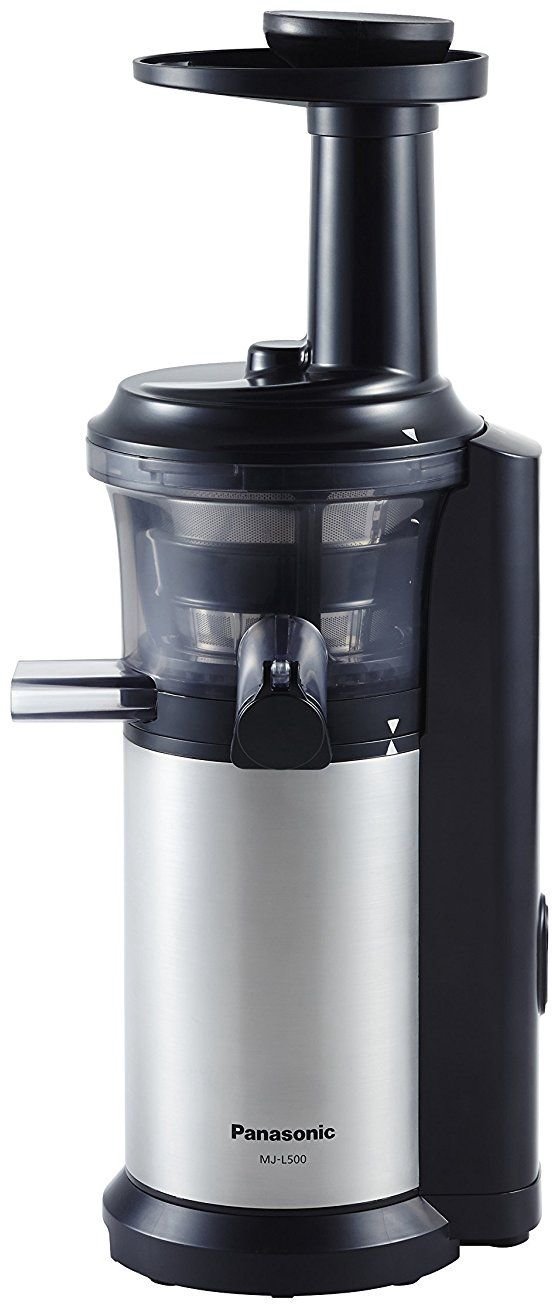 Соковыжималка Panasonic MJ-L500STQ черно-серебристый