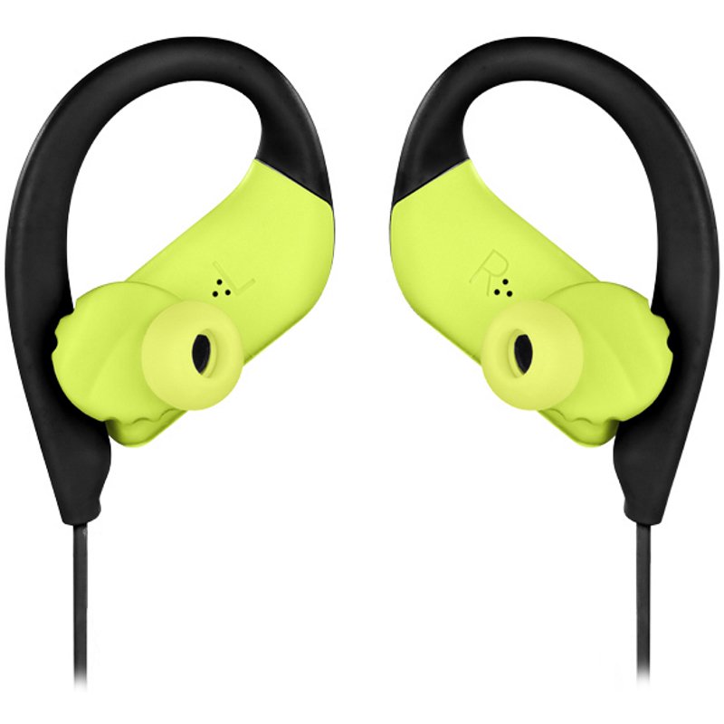 Bluetooth гарнитура JBL Endurance Sprint черно-желтая