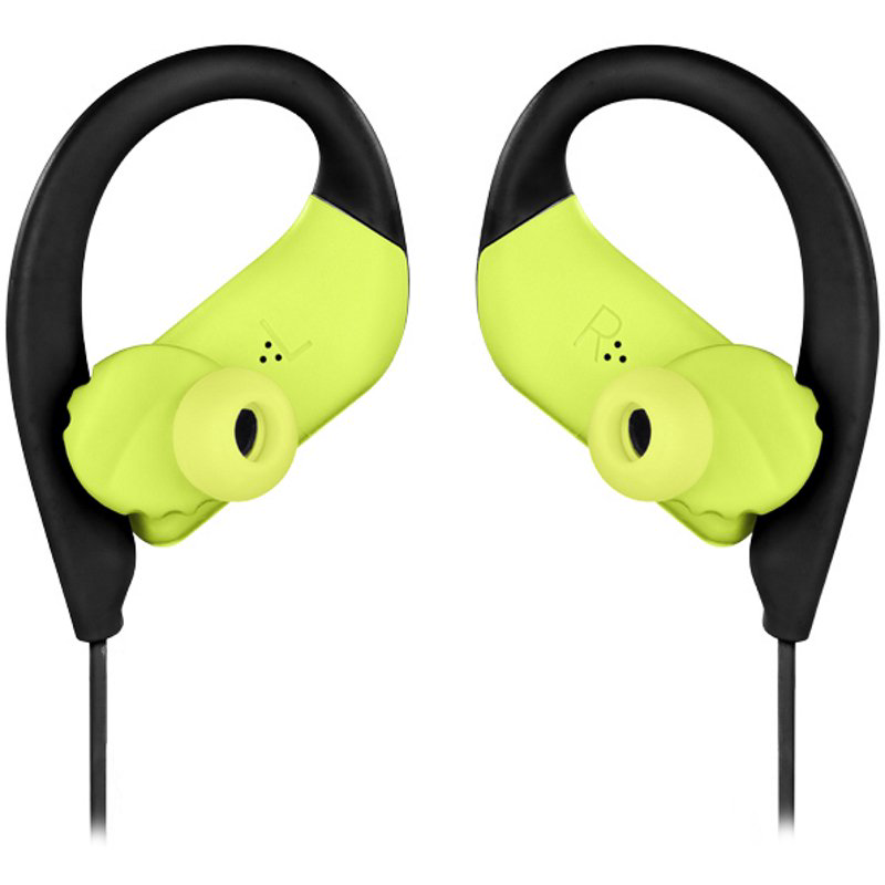 Bluetooth гарнитура JBL Endurance Sprint черно-желтая