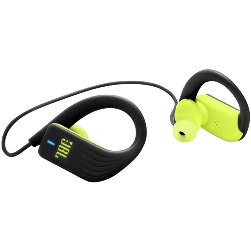 Bluetooth гарнитура JBL Endurance Sprint черно-желтая