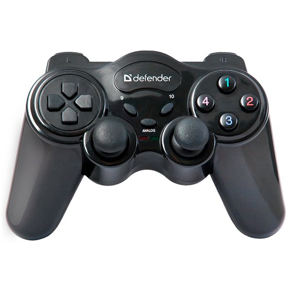 Геймпад Defender Game Master Wireless черный купить,NaN