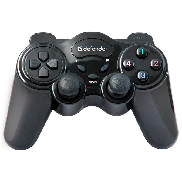 Геймпад Defender Game Master Wireless черный купить,NaN
