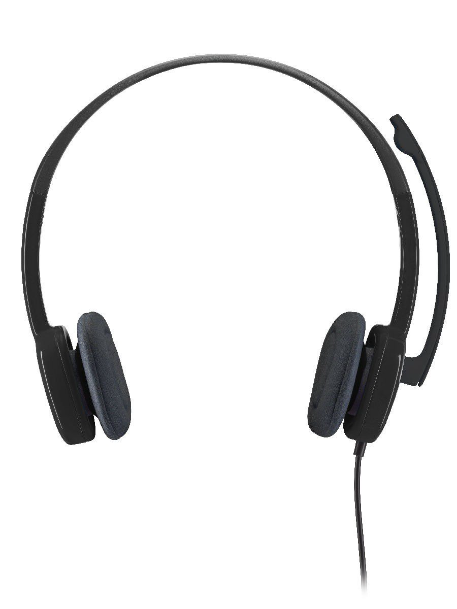 Наушники Logitech H151 черные купить,NaN