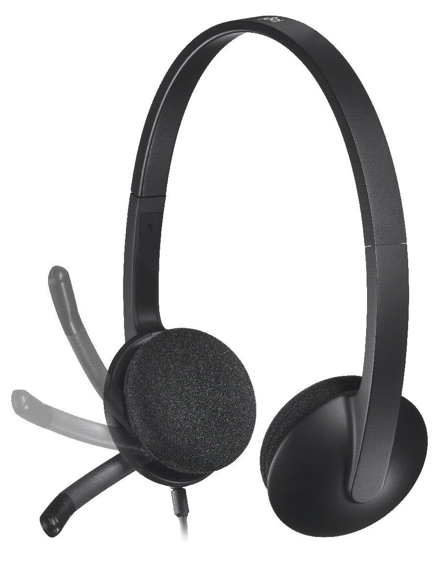 Наушники Logitech H340 черные купить,22490