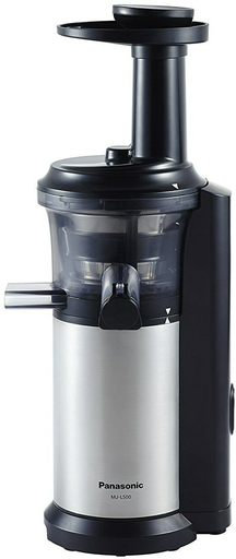 Соковыжималка Panasonic MJ-L500STQ черно-серебристый