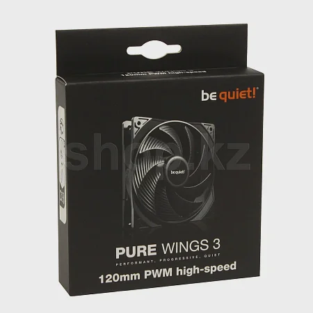 Вентилятор для корпуса be quiet! Pure Wings 3 high-speed PWM, 12cm, Black купить,NaN
