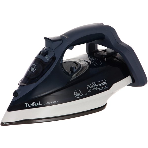 Утюг Tefal Ultimate Anti-Calc FV9776E0 темно-синий 