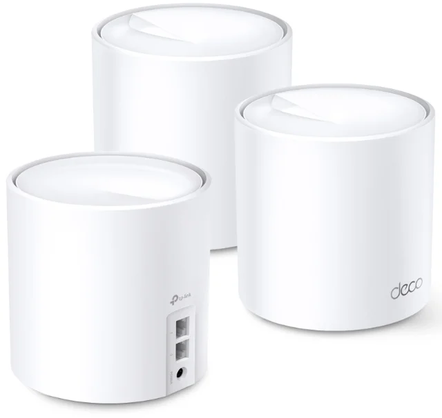 Беспроводная Mesh-система Deco GbE AX1800 Tp-Link X20 3-pack Wi-Fi 6 White