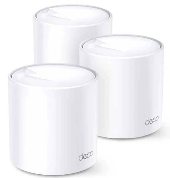 Беспроводная Mesh-система Deco GbE AX1800 Tp-Link X20 3-pack Wi-Fi 6 White