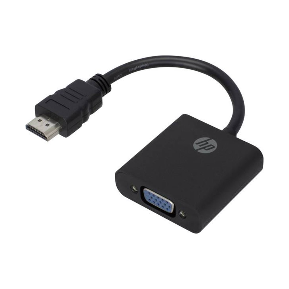 Адаптер HP HDMI to VGA черный