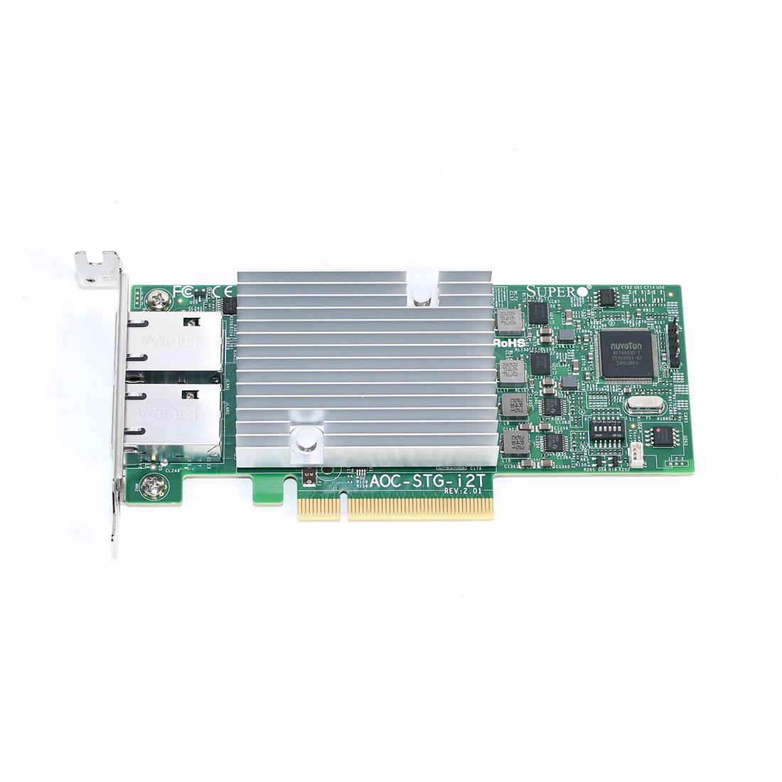 Сетевая карта Supermicro AOC-STGS-I2T-O купить,NaN