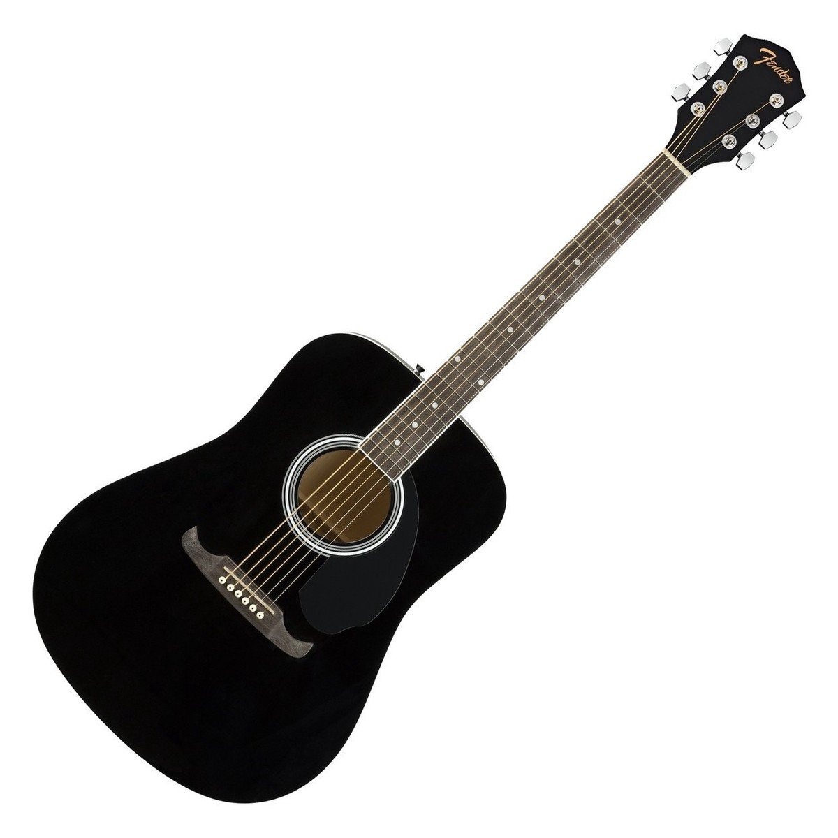 Акустическая гитара Fender Fa-125 Drednought черная