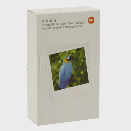 Бумага Xiaomi Instant Photo Paper SD30 3" 40 листов клейкая