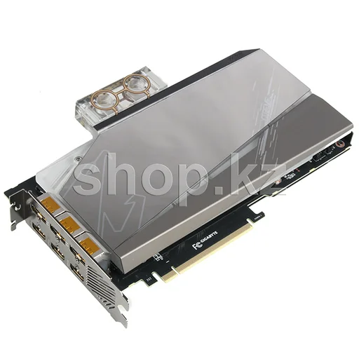Видеокарта PCI-E 10Gb Gigabyte RTX 3080 Aorus Xtreme Waterforce, GeForce RTX3080