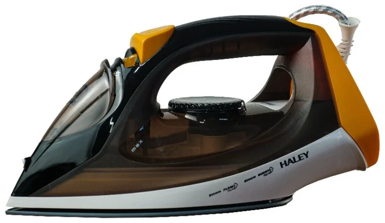 Утюг Haley HY-2056 черно-желтый