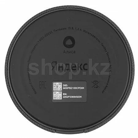 Колонка Яндекс.Станция Мини Плюс с часами, Black