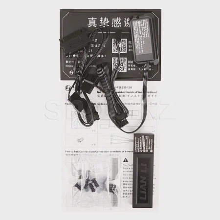 Комплект вентиляторов для корпуса Lian Li Uni Fan CL Wireless 120 Reverse Blade, 12cm, Black купить,NaN
