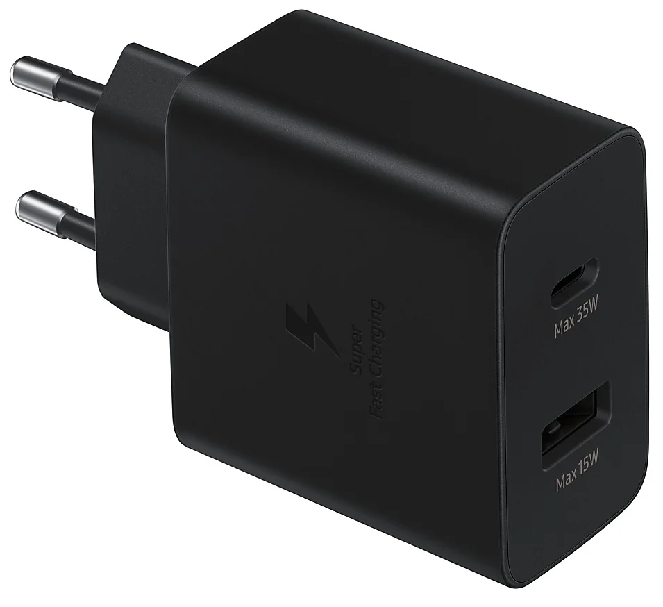 Сетевое зарядное устройство Samsung EP-TA220 35Вт EP-TA220NBEGRU Black