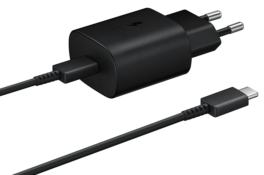 Сетевое зарядное устройство Samsung 25Вт EP-TA800NBEGRU Black купить,NaN