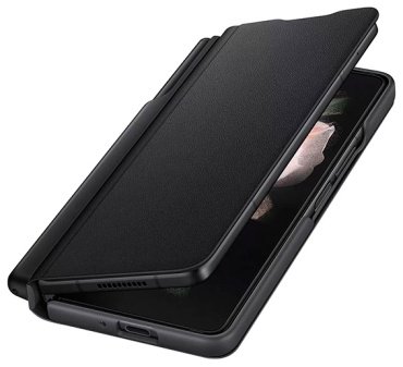 Чехол Samsung Flip Cover with Pen для Samsung Galaxy Z Fold 3 черный - ForteMarket Чехол Samsung Flip Cover with Pen для Samsung Galaxy Z Fold 3 черный купить,0