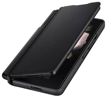 Чехол Samsung Flip Cover with Pen для Samsung Galaxy Z Fold 3 черный - ForteMarket Чехол Samsung Flip Cover with Pen для Samsung Galaxy Z Fold 3 черный купить,11980
