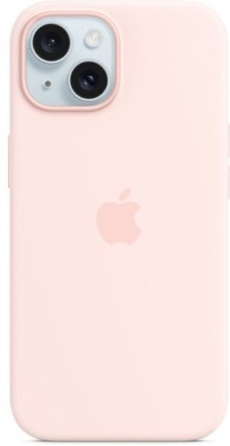 Чехол Apple Silicone Case MagSafe для Apple iPhone 15 Light Pink