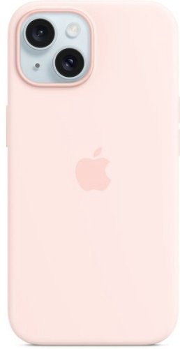 Чехол Apple Silicone Case MagSafe для Apple iPhone 15 Light Pink купить,NaN