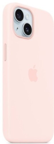 Чехол Apple Silicone Case MagSafe для Apple iPhone 15 Light Pink купить,0