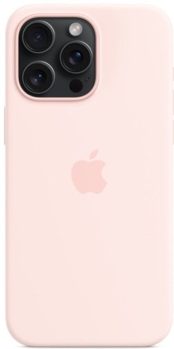 Чехол Apple для Apple iPhone 15 Pro Max Silicone Case MagSafe MT1U3ZM/A Light Pink