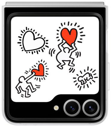 Чехол Samsung для Samsung Galaxy Z Flip прозрачный купить,NaN