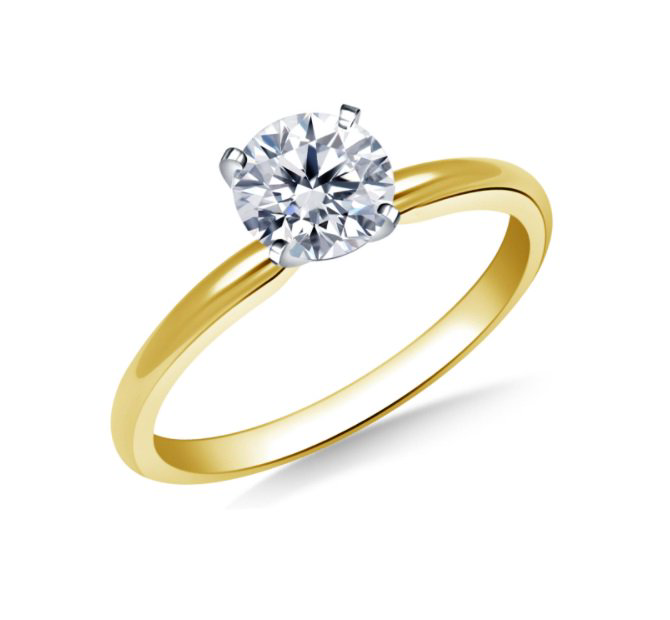 Кольцо Deimantas SI1 M  GIA 7356423224 16,5р 2гр 0,56ct купить,NaN