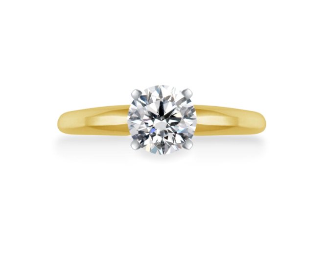 Кольцо Deimantas SI1 M  GIA 7356423224 16,5р 2гр 0,56ct купить,NaN