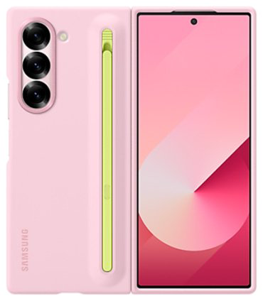 Чехол Samsung для Samsung Galaxy Z Fold6 розовый купить,NaN