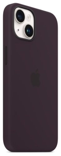 Чехол Apple Silicone Case MagSafe для Apple iPhone 14 elderberry купить,0