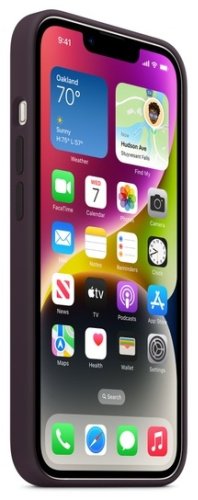 Чехол Apple Silicone Case MagSafe для Apple iPhone 14 elderberry купить,0