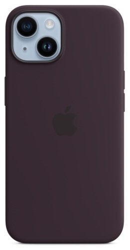 Чехол Apple Silicone Case MagSafe для Apple iPhone 14 elderberry купить,0
