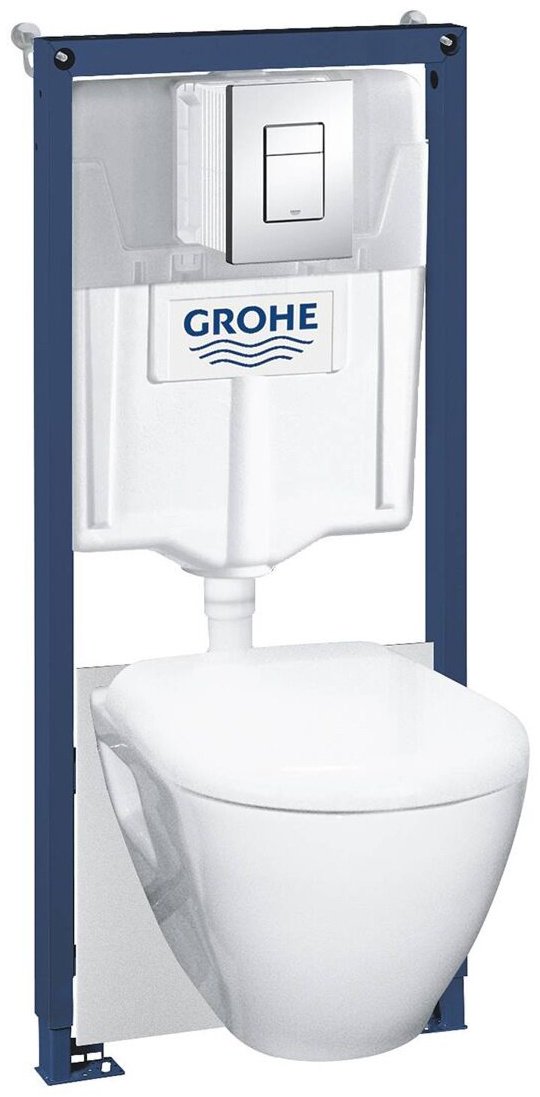 Grohe унитаз с инсталляцией Solido 39468000, металл